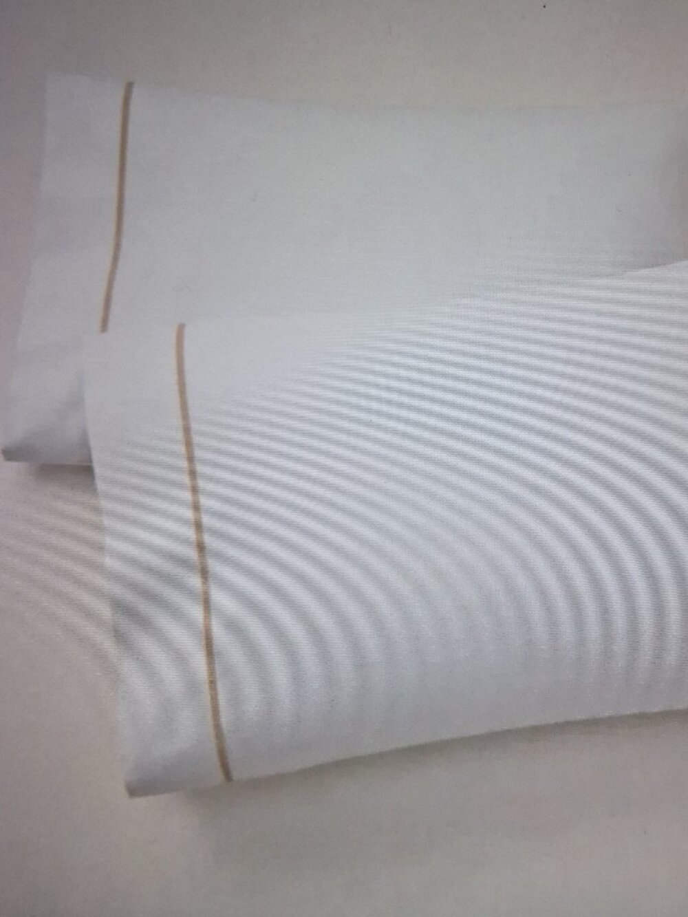 Ralph Lauren Palmer Standard Pillowcases Organic Cotton Sand Dune  Set of Two